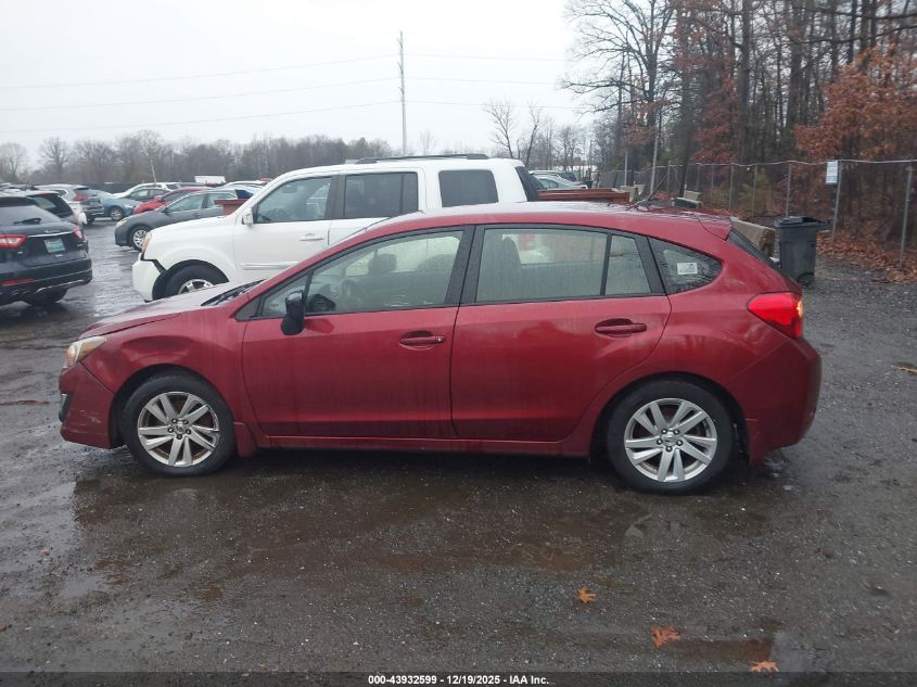 2015 Subaru Impreza 2.0I Premium VIN: JF1GPAC61FH268586 Lot: 43932599