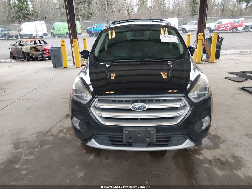 2017 Ford Escape Titanium VIN: 1FMCU9J93HUB55452 Lot: 43932604
