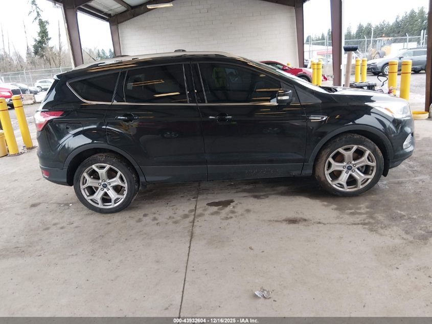 2017 Ford Escape Titanium VIN: 1FMCU9J93HUB55452 Lot: 43932604