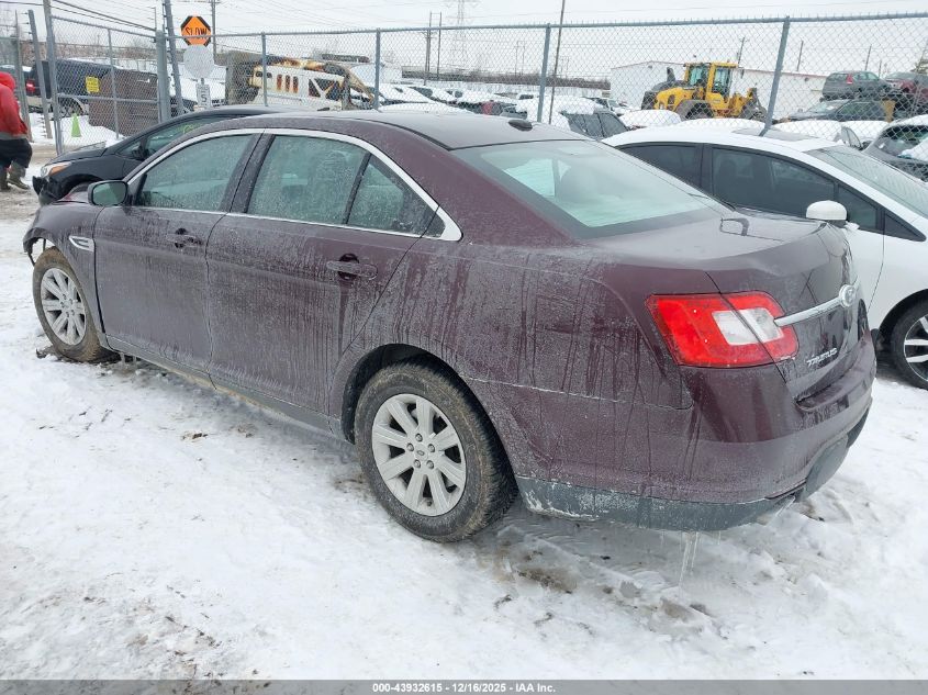 2011 Ford Taurus Se VIN: 1FAHP2DW2BG135523 Lot: 43932615
