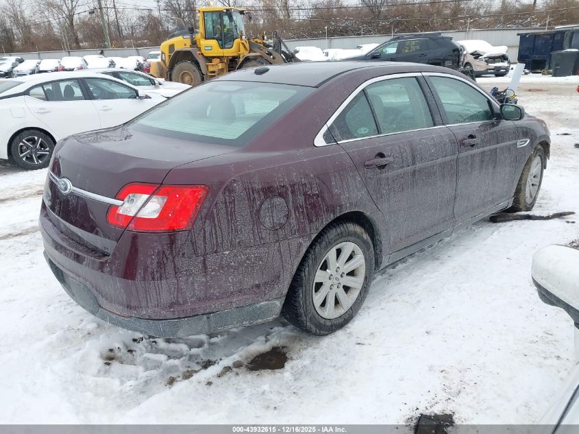 2011 Ford Taurus Se VIN: 1FAHP2DW2BG135523 Lot: 43932615