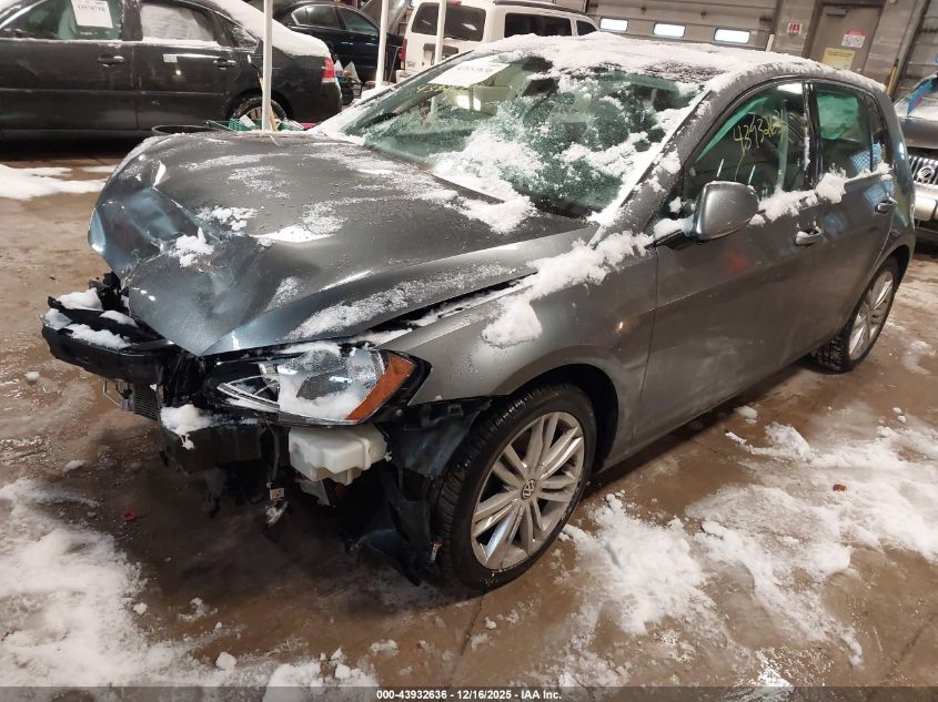 2015 Volkswagen Golf Tdi Se 4-Door VIN: 3VW2A7AUXFM022686 Lot: 43932636