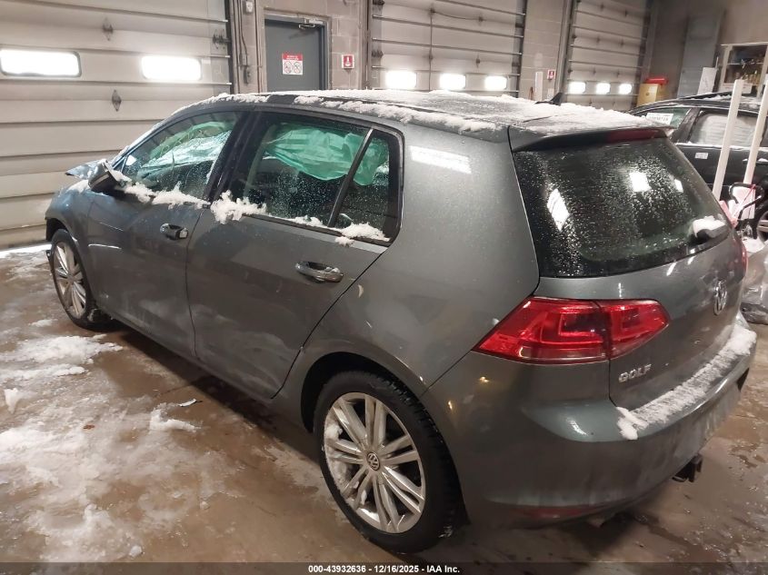 2015 Volkswagen Golf Tdi Se 4-Door VIN: 3VW2A7AUXFM022686 Lot: 43932636