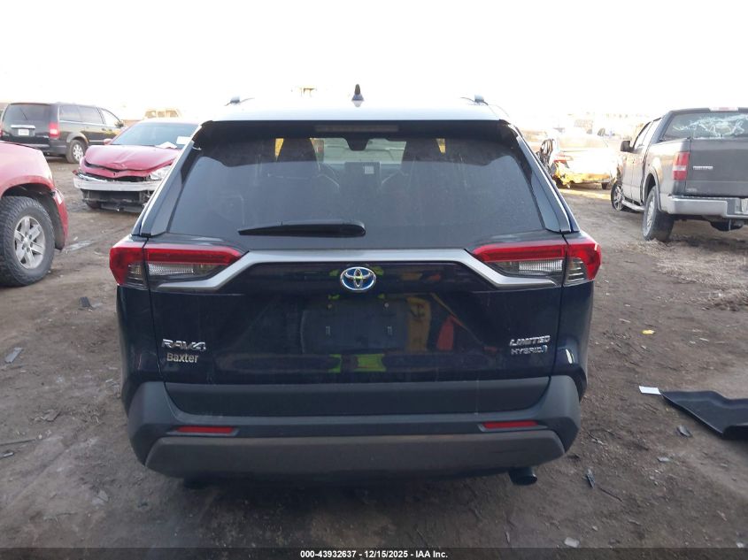 2021 Toyota Rav4 Hybrid Limited VIN: 4T3D6RFV9MU019557 Lot: 43932637