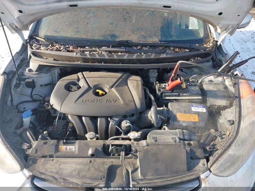 2013 Hyundai Elantra Limited VIN: KMHDH4AE8DU698542 Lot: 43932644