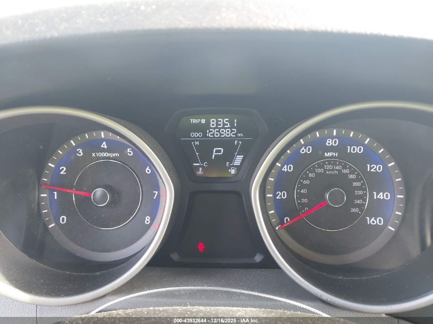 2013 Hyundai Elantra Limited VIN: KMHDH4AE8DU698542 Lot: 43932644