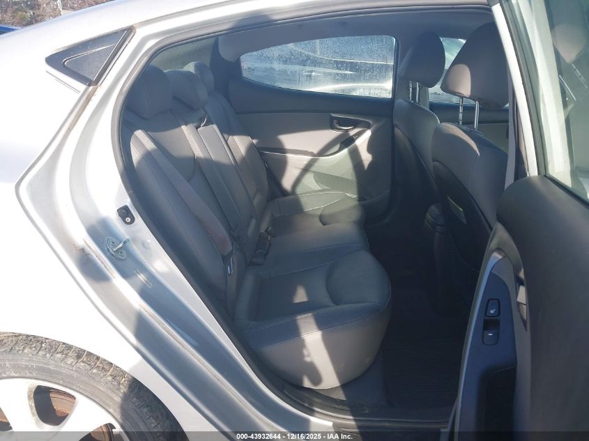 2013 Hyundai Elantra Limited VIN: KMHDH4AE8DU698542 Lot: 43932644