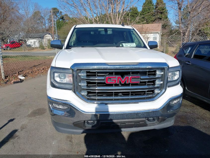 2018 GMC Sierra 1500 Slt VIN: 3GTU2NEC2JG552172 Lot: 43932646