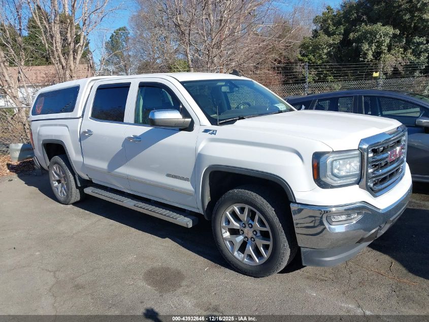 2018 GMC Sierra 1500 Slt VIN: 3GTU2NEC2JG552172 Lot: 43932646