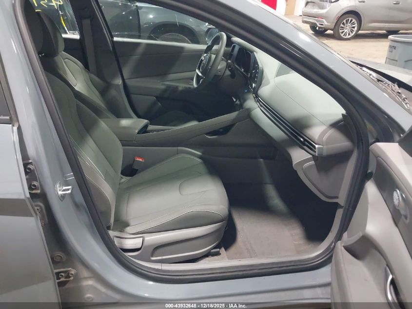 2022 Hyundai Elantra Hybrid Blue