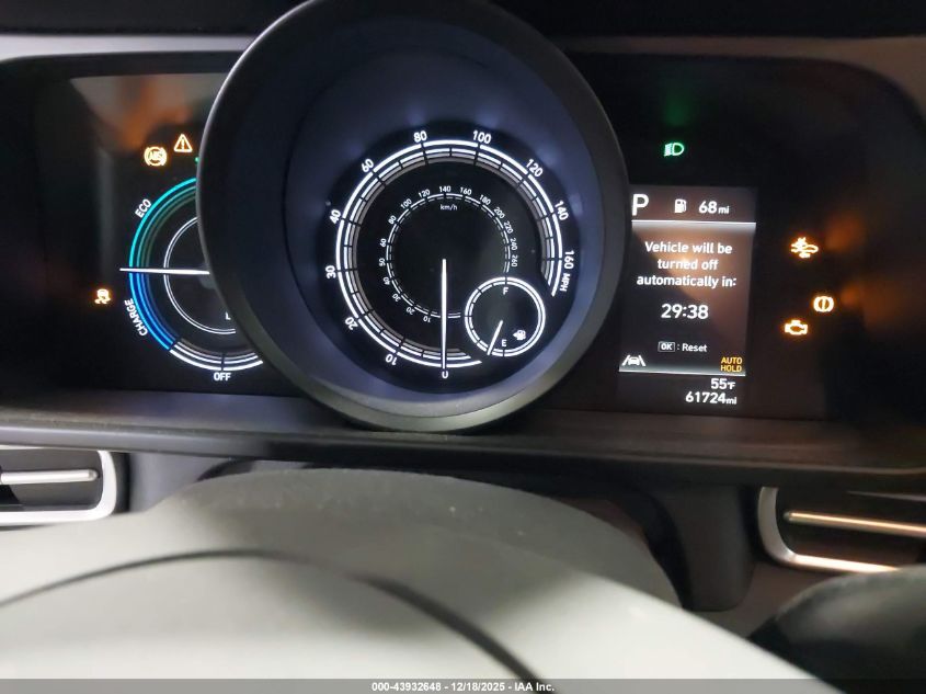 2022 Hyundai Elantra Hybrid Blue VIN: KMHLM4AJ1NU028448 Lot: 43932648