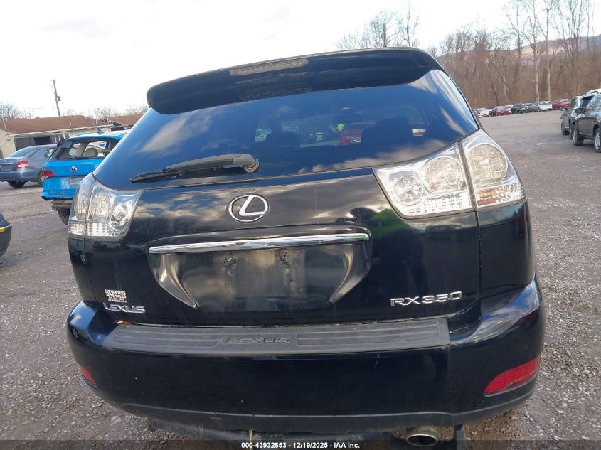 2009 Lexus Rx 350 VIN: 2T2HK31U19C108013 Lot: 43932653