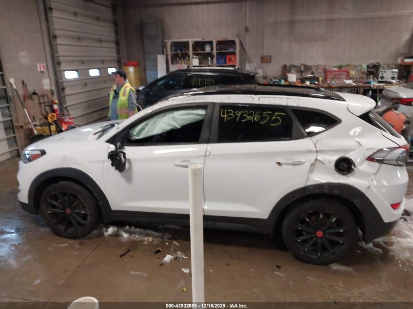 2017 Hyundai Tucson Night VIN: KM8J3CA27HU534903 Lot: 43932655