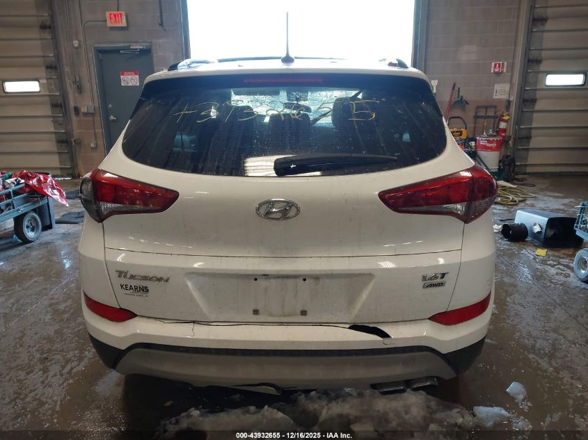 2017 Hyundai Tucson Night VIN: KM8J3CA27HU534903 Lot: 43932655