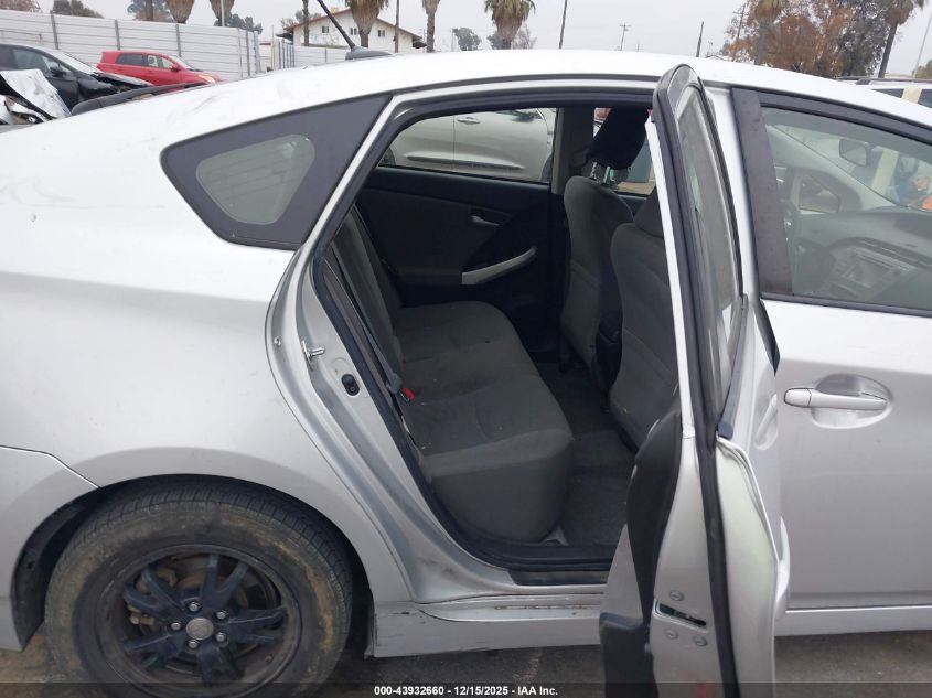 2012 Toyota Prius Three VIN: JTDKN3DU1C5456895 Lot: 43932660