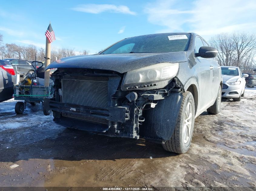 2016 Kia Sorento 2.4L L VIN: 5XYPG4A39GG043587 Lot: 43932667