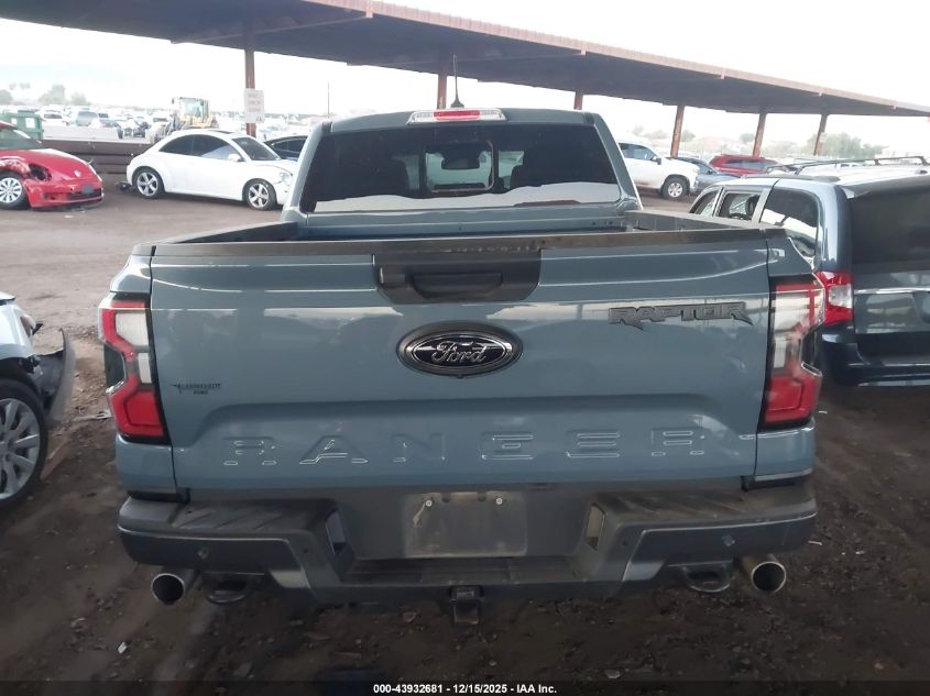 2024 Ford Ranger Raptor VIN: 1FTER4LR8RLE31307 Lot: 43932681