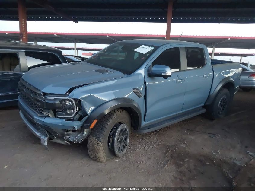 2024 Ford Ranger Raptor VIN: 1FTER4LR8RLE31307 Lot: 43932681