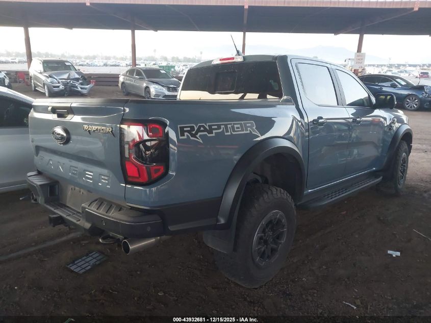 2024 Ford Ranger Raptor VIN: 1FTER4LR8RLE31307 Lot: 43932681