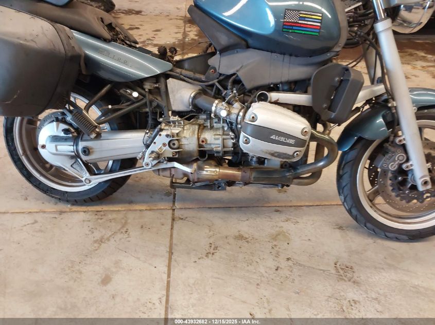 1997 BMW R1100 R VIN: WB10407B8VZB80200 Lot: 43932682