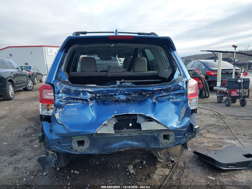 2017 Subaru Forester 2.5I Premium VIN: JF2SJAGCXHH501942 Lot: 43932683