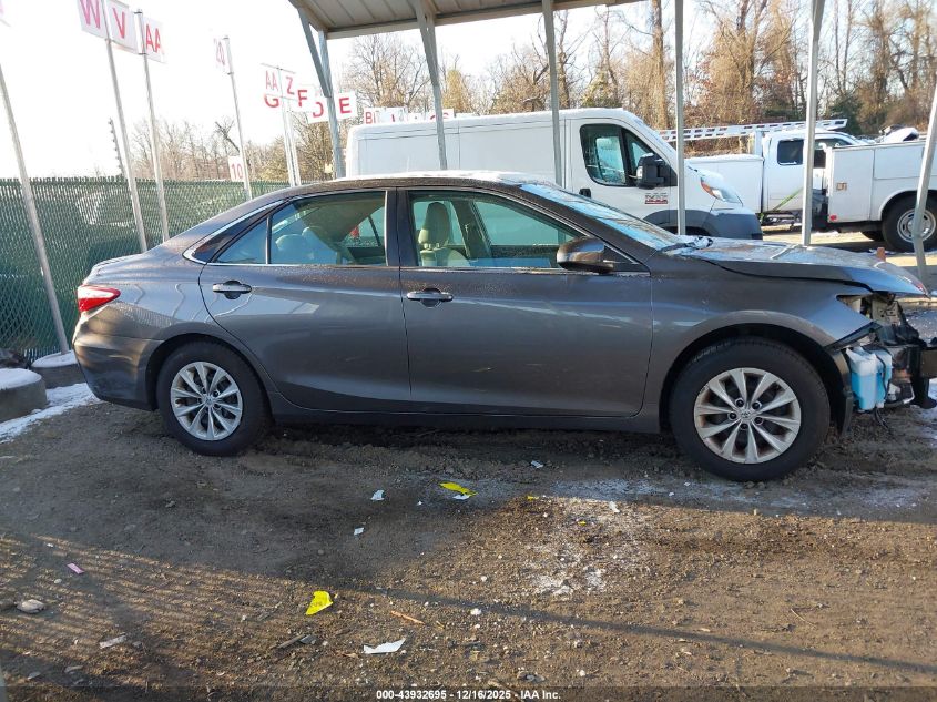 2017 Toyota Camry Le VIN: 4T1BF1FK9HU721939 Lot: 43932695