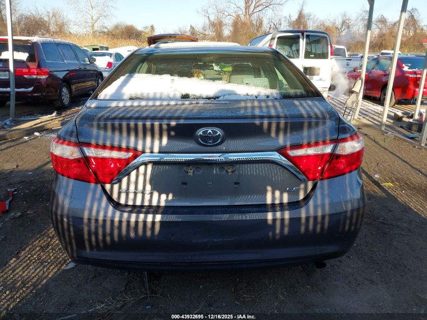 2017 Toyota Camry Le VIN: 4T1BF1FK9HU721939 Lot: 43932695