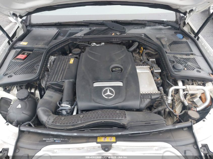 2015 Mercedes-Benz C 300 VIN: 55SWF4JB6FU086018 Lot: 43932699