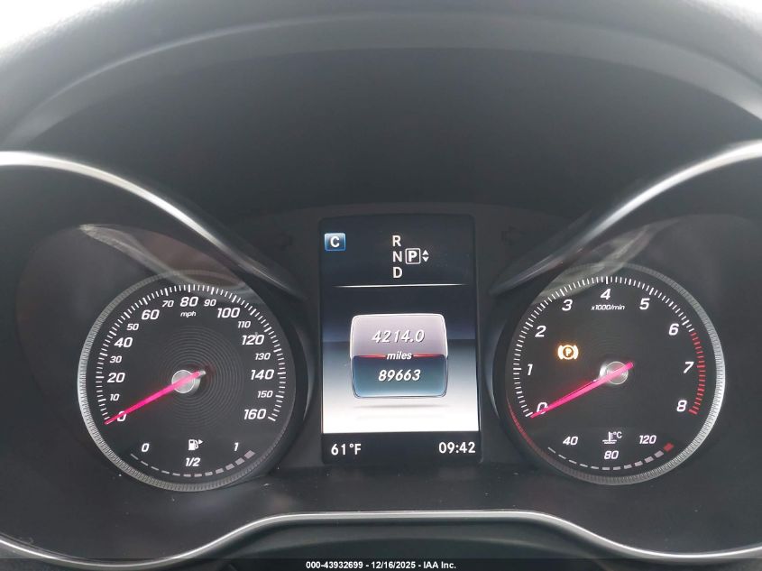 2015 Mercedes-Benz C 300 VIN: 55SWF4JB6FU086018 Lot: 43932699