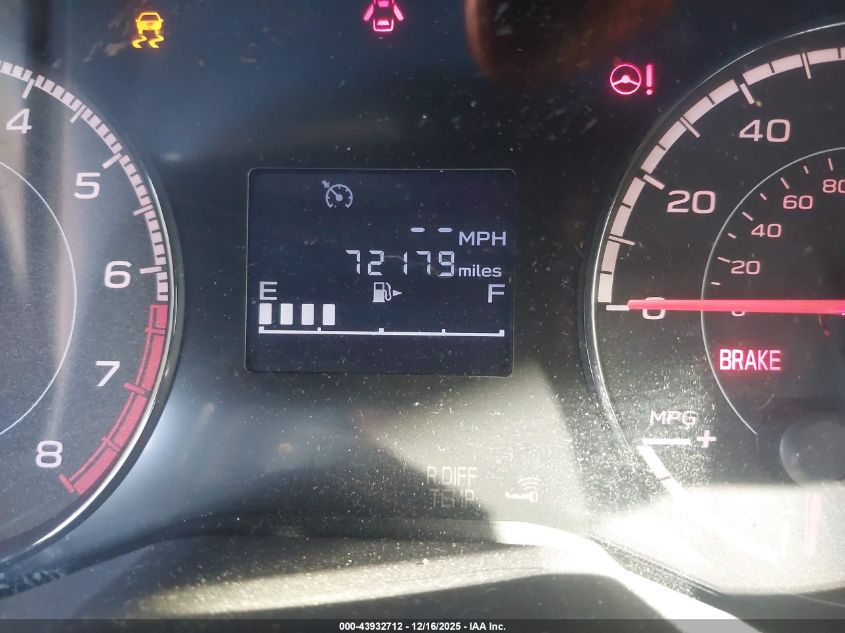 2019 Subaru Crosstrek 2.0I VIN: JF2GTAAC6K9341973 Lot: 43932712