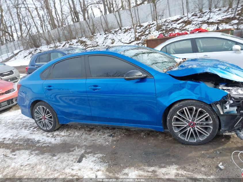 2022 Kia Forte Gt VIN: 3KPF44AC9NE451702 Lot: 43932722