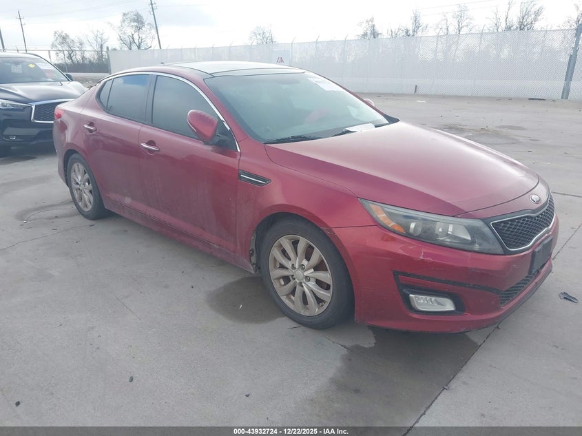 5XXGN4A78EG307926 2014 Kia Optima Ex auction photo 1