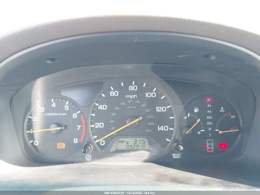 2002 Honda Accord 3.0 Lx VIN: 1HGCG16452A041442 Lot: 43932729