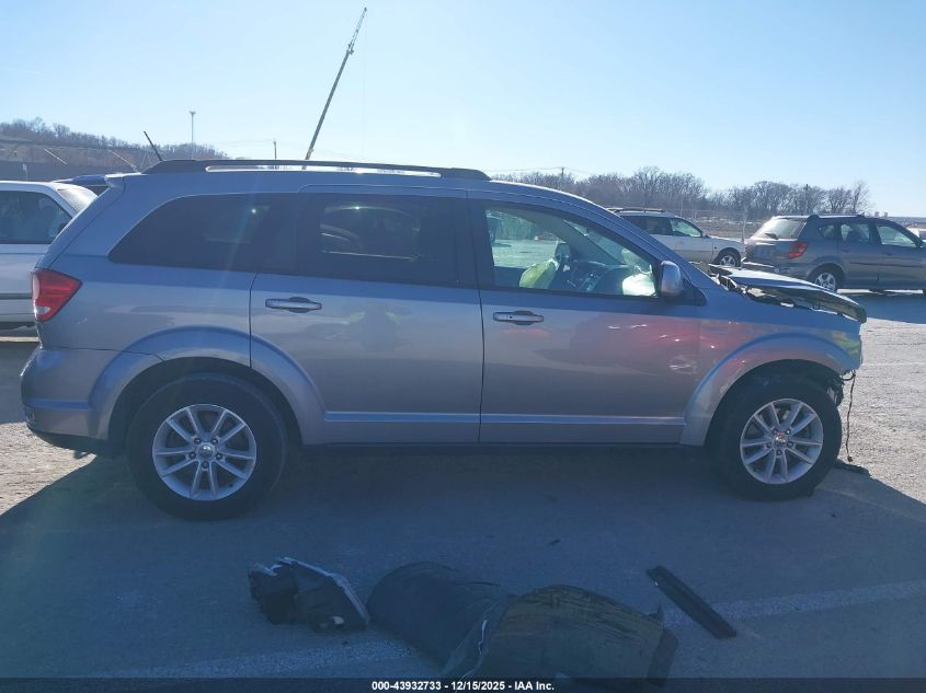 2016 Dodge Journey Sxt VIN: 3C4PDDBG5GT196809 Lot: 43932733
