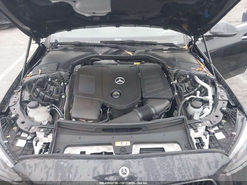 2024 Mercedes-Benz C 300 VIN: W1KAF4HB2RR166440 Lot: 43932736