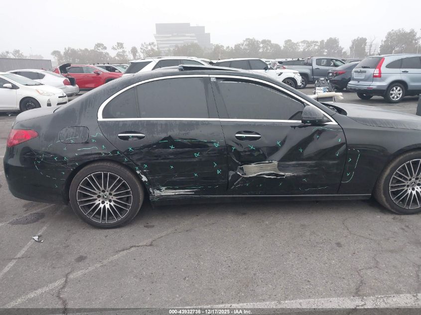 2024 Mercedes-Benz C 300 VIN: W1KAF4HB2RR166440 Lot: 43932736