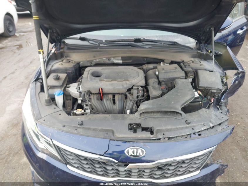 2019 Kia Optima Lx VIN: 5XXGT4L3XKG304182 Lot: 43932742