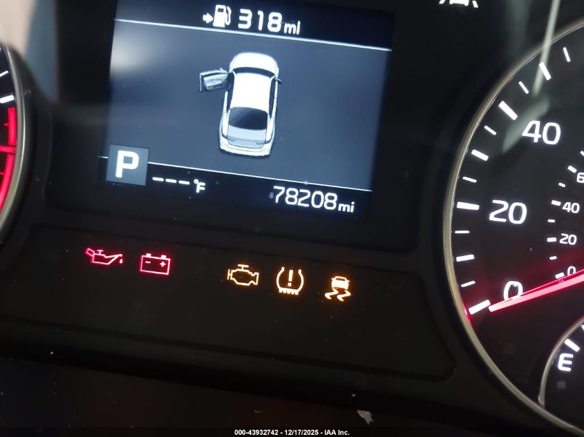 2019 Kia Optima Lx VIN: 5XXGT4L3XKG304182 Lot: 43932742