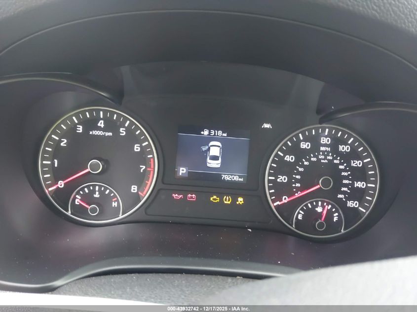 2019 Kia Optima Lx VIN: 5XXGT4L3XKG304182 Lot: 43932742