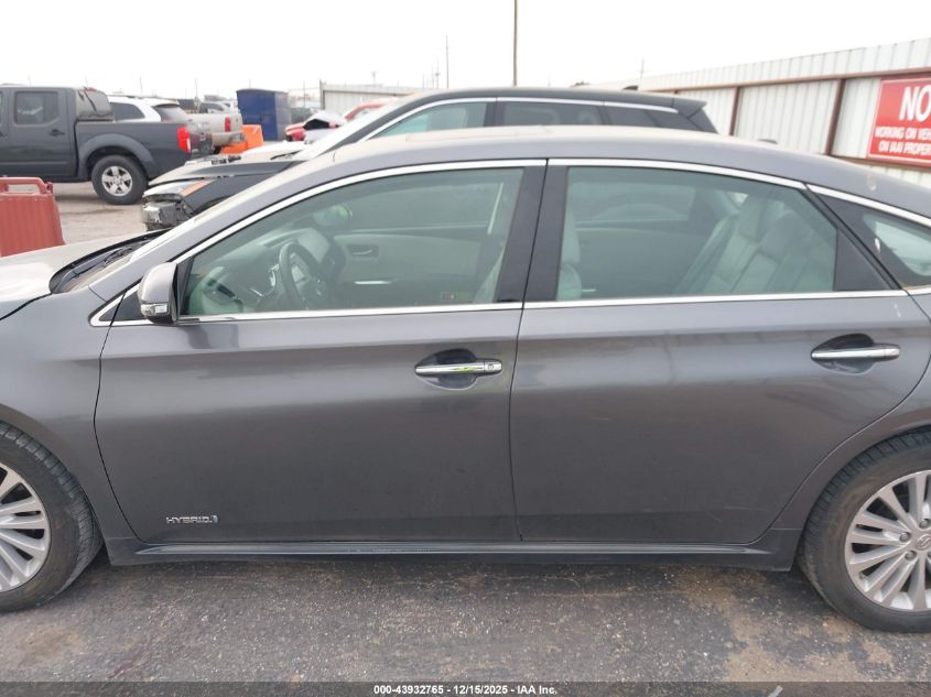 2014 Toyota Avalon Hybrid Xle Touring VIN: 4T1BD1EB0EU034013 Lot: 43932765