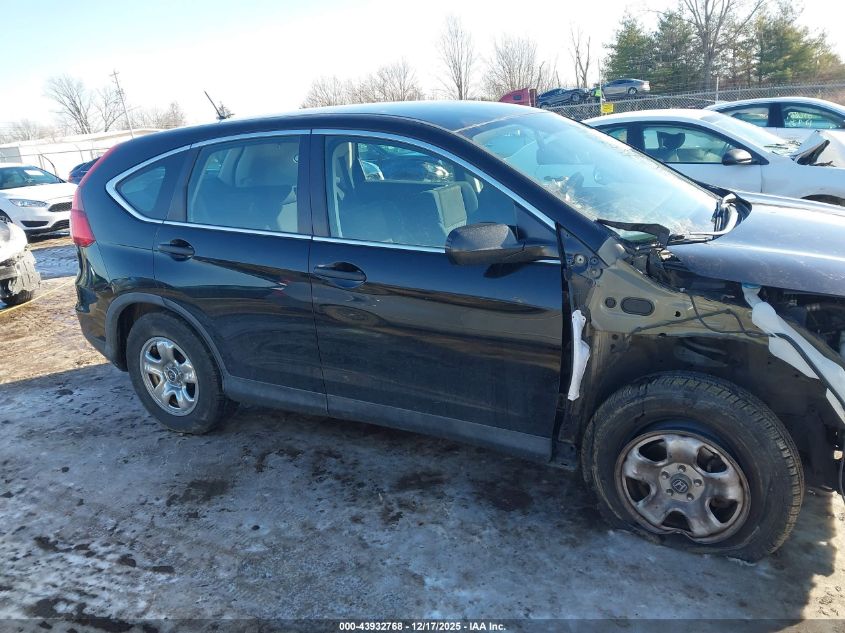 2016 Honda Cr-V Lx VIN: 3CZRM3H33GG701613 Lot: 43932768