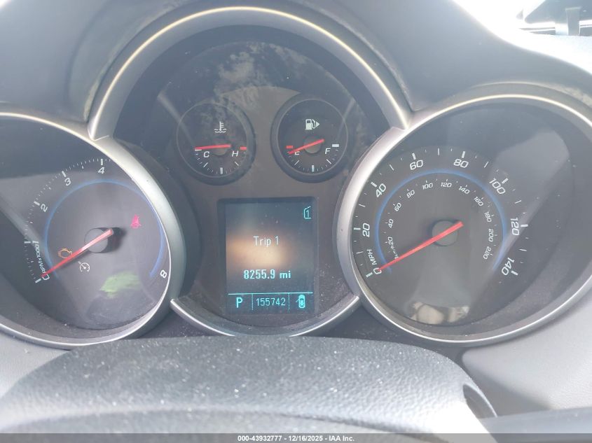 2011 Chevrolet Cruze 1Lt VIN: 1G1PF5S90B7155446 Lot: 43932777