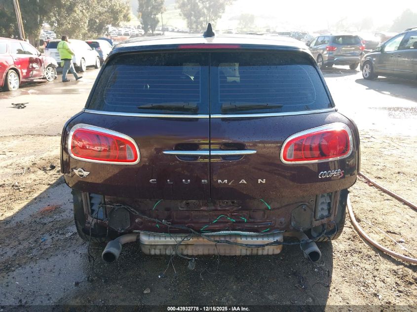 2017 Mini Clubman Cooper S VIN: WMWLU5C32H2E83818 Lot: 43932778