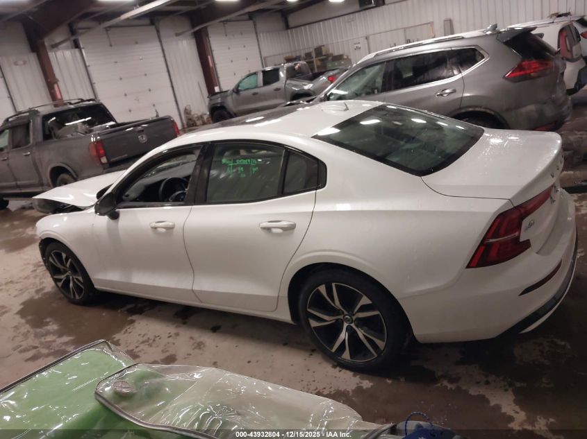 2024 Volvo S60 B5 Core Dark Theme VIN: 7JRL12TKXRG297108 Lot: 43932804