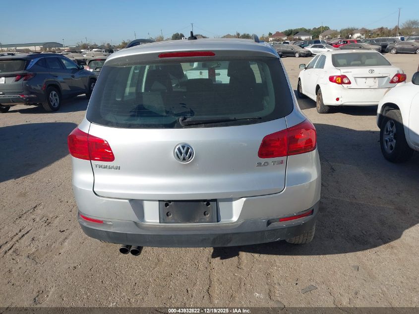 2015 Volkswagen Tiguan S VIN: WVGAV7AX8FW503268 Lot: 43932822