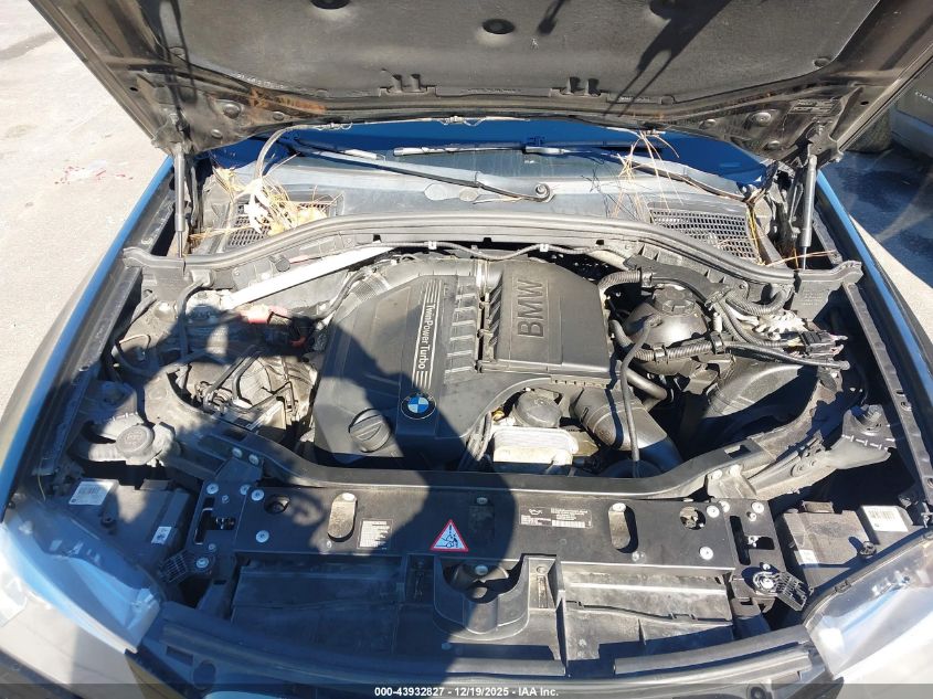 2013 BMW X3 xDrive35I VIN: 5UXWX7C55DL981726 Lot: 43932827