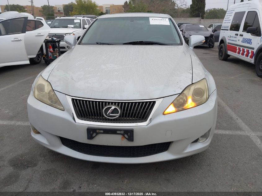 2009 Lexus Is 250 VIN: JTHCK262492030193 Lot: 43932832