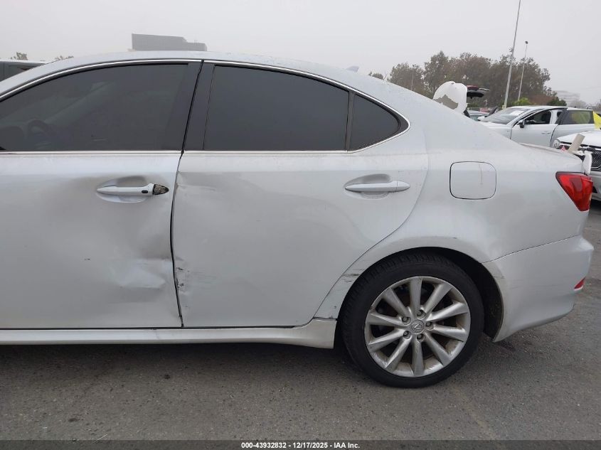 2009 Lexus Is 250 VIN: JTHCK262492030193 Lot: 43932832