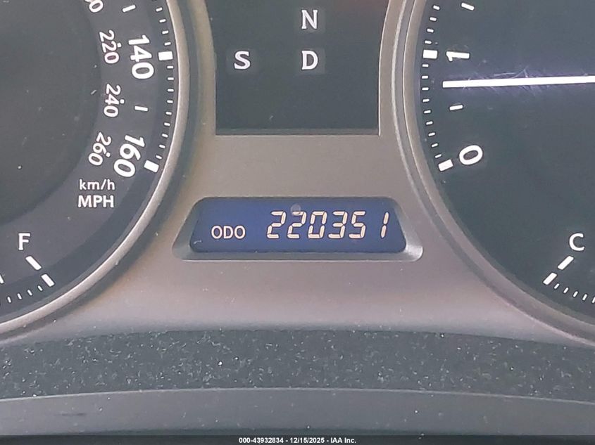 2008 Lexus Is 250 VIN: JTHCK262882020586 Lot: 43932834