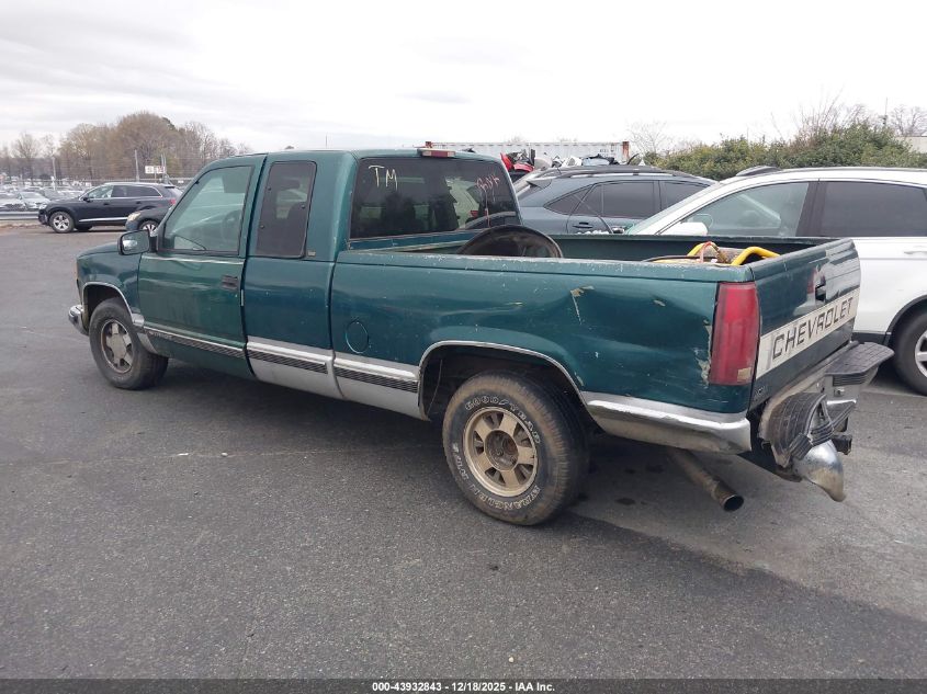 1997 Chevrolet C1500 Fleetside VIN: 2GCEC19R6V1217634 Lot: 43932843